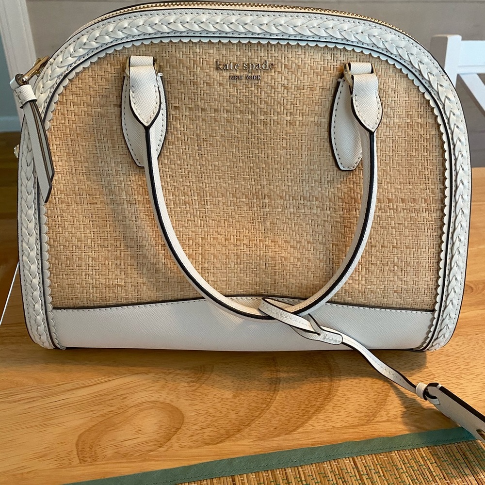 Kate Spade ♠️ Reiley Straw Large